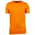 thumbnail image 1 of Tee Jays - Camiseta básica de manga corta con cuello redondo para hombre - 100% Algodón ringspun combed interlock (Mandarina), 1 of 1