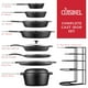 thumbnail image 2 of Juego de utensilios de cocina de hierro fundido Cuisinel de 18 piezas presazonados, 2 of 7