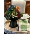 thumbnail image 6 of ceramic black pedestal  fruit bowl /planter 8.25”D matte black. 8x7x5", 6 of 6