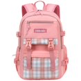 thumbnail image 5 of Mochila escolar de bebé Sésamo para estudiantes de primaria, bolso infantil de gran capacidad para mujeres de 1-6-9 grados, mochila informal ligera, 5 of 5