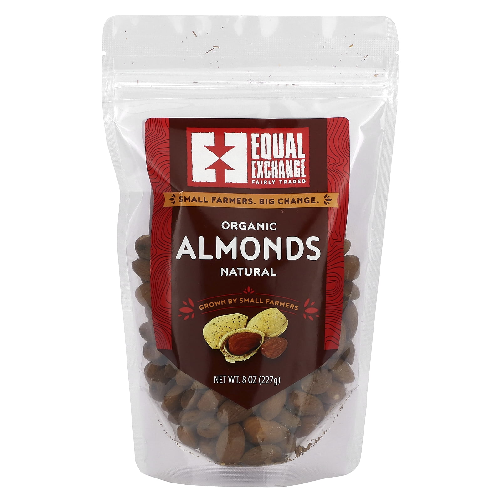 Organic Natural Almonds, 8 oz (227 g), Equal Exchange