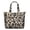 Modern, variant on Modern Leopard Weekender Bag Travel Tote with Cute Cheetah Print, Unique Animal Spots Design, Lightweight Carry-On for Women