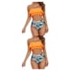 thumbnail image 3 of Naiovety Traje de baño dividido para mujer Traje de baño con volantes acolchados en el pecho Ropa de playa sin mangas Type5 NO5 Naiovety CBP224379, 3 of 5