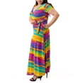 thumbnail image 3 of Ella Samani Women's Plus Size Maxi Wrap Dress, 3 of 3