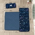 thumbnail image 4 of Primlect Nap Mat, 55" x 22" x 2", Thickened Sleeping Bags with Removable Pillow, for Daycare, 4 of 7
