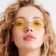 thumbnail image 4 of hombres mujeres vintage rectángulo gafas de sol gafas de sol de metal gafas de sol pequeñas ovaladas de las mujeres gafas de sol uv400 clásico de la lente transparente gafas de la marca sombras, 4 of 4