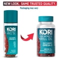 thumbnail image 3 of Kori Krill Superior Absorption Vs Fish Oil, Omega-3 Supplement for Heart, Brain, Joint, Eye, Skin & Immune Health, Softgels, 90 Count, 3 of 9