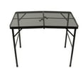 thumbnail image 2 of Outdoor Camping Folding Table Aluminum Alloy Ultra Light Portable Picnic Table Height Adjustable BBQ Mesh Table, 2 of 12