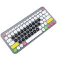 thumbnail image 3 of Cubierta de teclado Teclado inalámbrico Reemplazo de película impermeable de silicona suave para Logitech K380, Color negro Inevent EL5232-04, 3 of 6