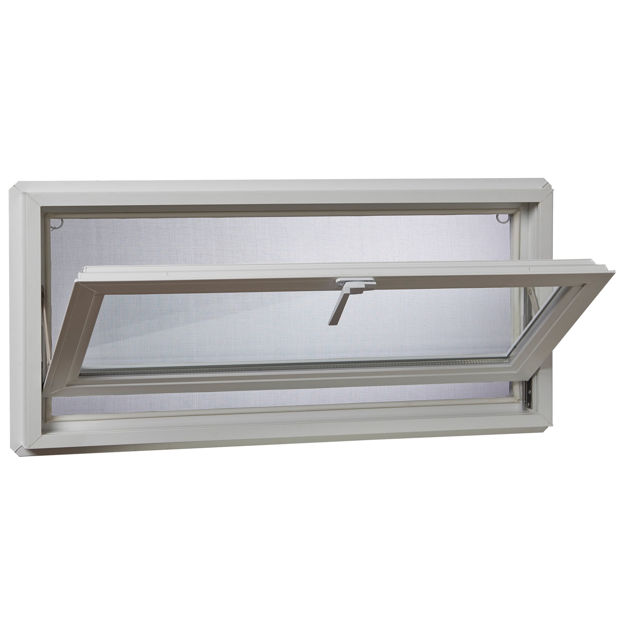 32 X 22 VINYL BASEMENT HOPPER WINDOW - INSULATED