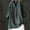 A7 Dark Gray, variant on Women's Linen Blouses Breathable Cotton Vintage Mexican Blouse Casual Lightweight Flowy Blouses Solid Color Lightweight Blouse Oversized Blouse Gauze Tops for Women Dark Gray 2XL