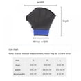 thumbnail image 5 of Swimming Resistance Gloves - Webbed Gloves for Water Aerobics, Aquatic Fitness, and Swim Training - Blue, 5 of 6