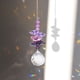 thumbnail image 4 of Atrapasueños colgante de cristal para decoración del hogar carrillón de viento Ehuebsd con prismas de diamante hexagonales iluminación de arcoíris adorno de cortina de ventana, 4 of 7