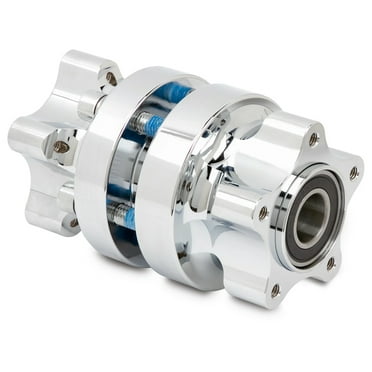 Arlen Ness Chrome Cartridge Hub Kit for Rear Wheel (71-755)