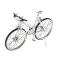 thumbnail image 2 of Finger Mountain Bike Miniure Adults Cyclists White, 2 of 8