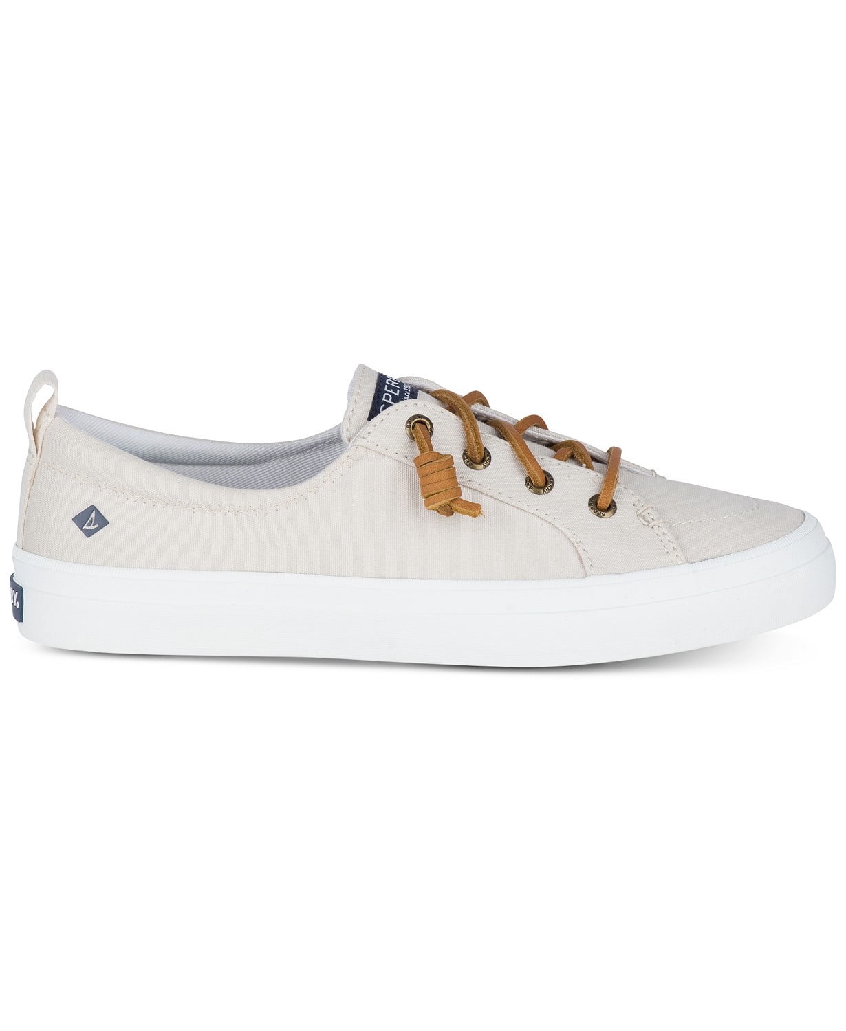 sperry lace up canvas sneakers