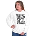 thumbnail image 5 of Funny Grandma Spoiled Grandchildren Women Crewneck Sweatshirt Brisco Brands X, 5 of 6