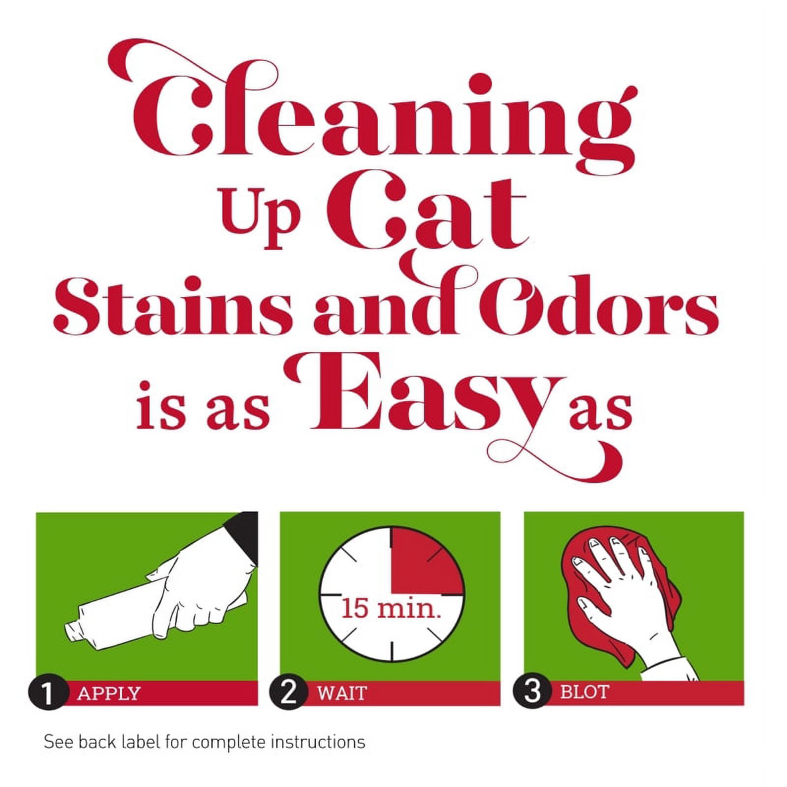 Nature's Miracle Cat Stain & Odor Remover Pour, 16 oz