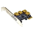 thumbnail image 1 of Tarjeta De Expansión Pci-E 1 A 4 Ranuras Pci-E Adaptador Convertidor Usb 3.0 Tarjetas Elevadoras Pcie Moyic EL015892-00, 1 of 5