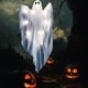 thumbnail image 5 of Fantasma Luminoso y Chillón para Halloween | Lámpara Colgante Luminosa | Luz Espeluznante para Habitación | Luces de Colores Ajustables | Decoración para Fiestas de Halloween En Interiores y Exterior, 5 of 6