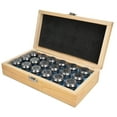 thumbnail image 4 of Juego de pinzas de acero al carbono, 18 piezas ER32 Piezas de fresadora de pinza de resorte Juego de pinzas de mandril Rendimiento de primer nivel, 4 of 8
