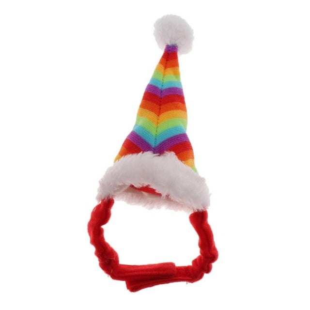 Mascota Sombrero Noel Disfraces de Navidad para Mascotas Sombrero Noel Accesorios para fotografía de Navidad para Mascotas Colco Pet Hamster Kitten Pupppy Hat