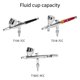 thumbnail image 3 of Multi-purpose professional 0.3mm spray gun, compatible with model making DIY art painting, 3 of 5