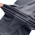 thumbnail image 4 of Mens Shirts, Men's Compression Shirts Short Sleeve Crew Neck Body Shaper Slimming Shapewear Baselayer Athletic Workout Shirts Dark Gray XL, 4 of 8