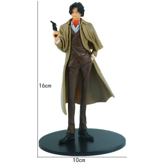 One Piece Zoro Luffy Sanji Live version Anime Figure Ver. Robin Nami Brook Chopper Car Decoration Ace RANKY Usopp Model