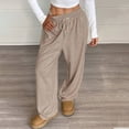 thumbnail image 2 of Cargo Sweatpants for Women Womens Cargo Work Pants Wide Leg Dress Pants for Women Women's Dress Pants for Work Women Pants Casual Work Hiking Cargo Pants Women, 2 of 7