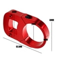 thumbnail image 2 of ALLTIMES Support de Délocalisation d'Affichage Numérique pour sur Ron x Light Bee pour Segway x260 x160, 6061 Rouge Aluminium, 2 of 9