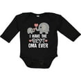 thumbnail image 3 of Inktastic Best Oma Ever Grandchild Boys or Girls Long Sleeve Baby Bodysuit, 3 of 5