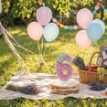 thumbnail image 6 of Numeral Birthday Candles, Cartoon Style Number Cake Toppers, Non-Toxic Wax, Decorative Birthday Party Favors for Toddler Boys Girls and Festive Celebrations, F, 6 of 6