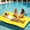 Yellow-10 x 6 FT, variant on 6 x 3 FT Water Floating Mat, Lake Floating Mat, Water Recreation, 3-Layer Tear-Resistant XPE Foam Portable Lily Mat Floating Mat, Adult Floating Mat, Suitable for Pools and Lakes
