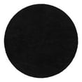 thumbnail image 2 of Unique Loom Everyday Shag Collection Area Rug - Solid (7' 10" Round Black), 2 of 5
