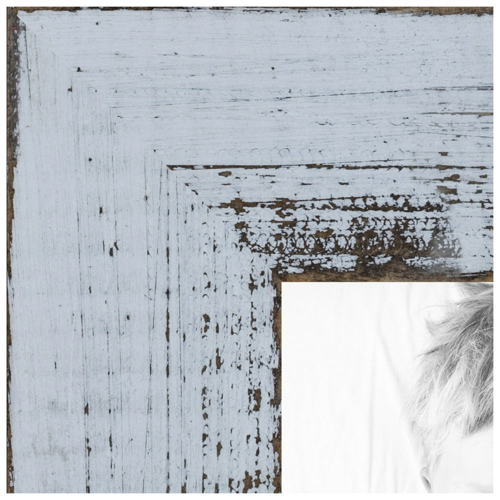 ArtToFrames 16x24 Inch White Picture Frame, This White Wood Poster Frame is Great for Your Art