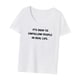 thumbnail image 2 of Camiseta para mujer básica camiseta suave cuello redondo para uso diario mochilero playa L, 2 of 8