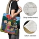 thumbnail image 3 of American Dad Bolso de tela con estampado de lienzo para mujer, bolsa de compras reutilizable y estética, con cremallera interior, regalo para mujer,40*45cm., 3 of 6