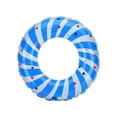 thumbnail image 1 of Inflatable Pool Tube Raft ( 1Pack), Funny Inflatable Pool Float Toys Swim Tubes for Swimming Pool Party Decorations, Blue, 70CM, 1 of 5