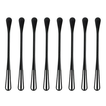 

8 Pcs Whisks Egg Beaters Durable Sauce Spoons Convenient Stirring Sticks