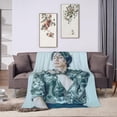 thumbnail image 4 of Blanket Lee Dong Wook Ultra-Soft Micro Fleece Wollen Blankets Throw Blankets Carpet Gift for Home Decoration,Decor Sofa,Office,Dormitory Bed car Camp Couch All Seasons, 4 of 5