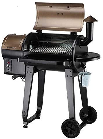 Z GRILLS 450A Smart Wood Pellet Fired Grill 6 in 1 Outdoor BBQ Smoker 450 SQ inches Cooking Space Barbecue Grilling Bronze - image 5 of 10
