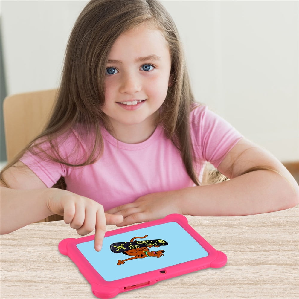 Tagital 7” Android Kids Tablet WiFi Camera for Children Infants Toddlers Kids Parental Control with Protective Case