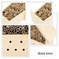 thumbnail image 2 of ORDDIART 2 Pcs Maison d'Abeilles Style Cabane en Bois pour Maison Extérieure, 2 of 7