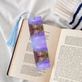 thumbnail image 4 of Kdxio Colorful Purple Cosmos Flower Print Metal Tassel Bookmarks,Perfect Gift for Art Lovers and Bookworms Metal Bookmarks for Women, 4 of 8