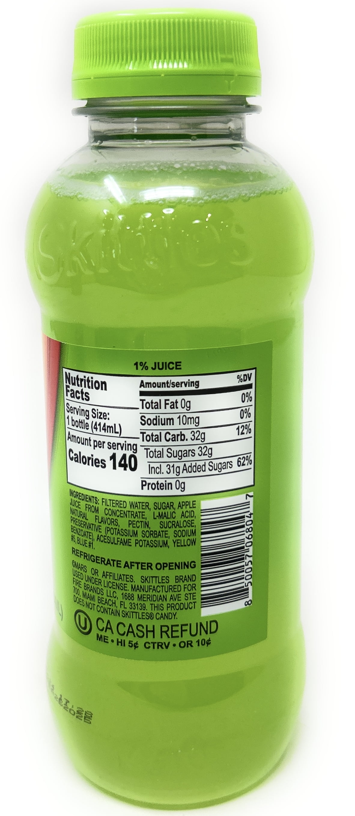 (3 pack) Skittles Original Sour Drink 14oz, 2 Bottles