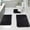 3 Pcs - Solid Black, variant on Fwttom 3 Pcs Non Slip Bathroom Rugs Set, Soft Water Absorption Super Thick Washable Easy To Dry Floor Mats, Solid Color Winter Bath Mats for Bathroom Toilet Mats