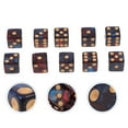 thumbnail image 4 of EeaseMX 10 dados de juego sencillos y divertidos, de acrílico, de 16 mm y 6 caras., 4 of 7