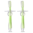 thumbnail image 1 of Cepillo de dientes para niños pequeños, 2 cepillos de dientes de entrenamiento para niños pequeños, 1 of 5