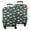 Dark Watercolor Dinosaur, variant on Dark Green Dinosaurs Christmas Pattern Luggage Cover Fashion Suitcase Cover Baggage Covers Fit 25-28 Inch Luggage (Go Travel)